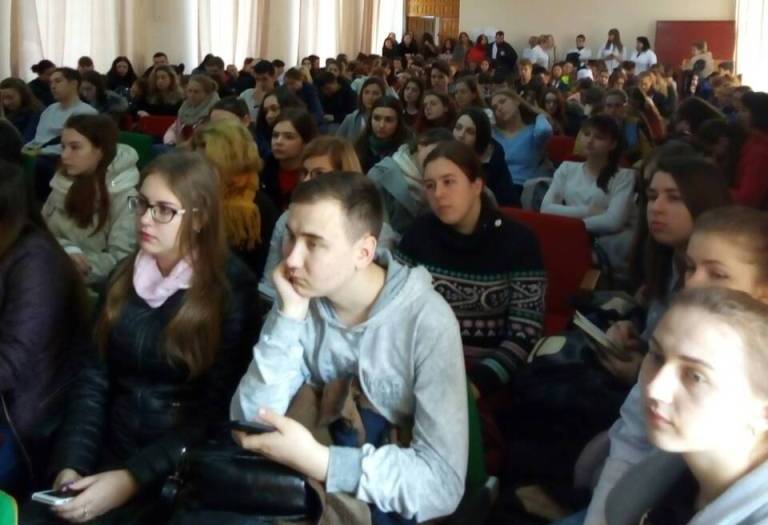 Professional orientation in the basic medical school of Odessa