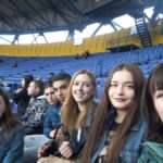 October 5, 2019 teacher Romas KP with the winners visited the Metalist Stadium